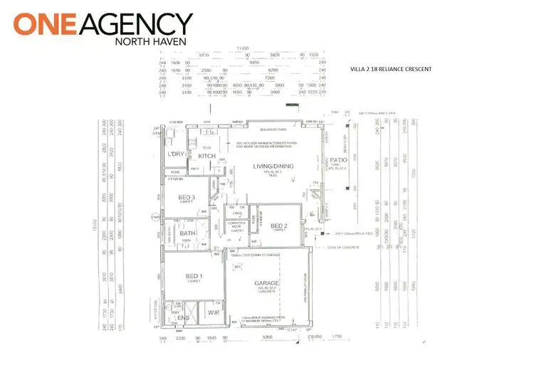 Floorplan of Homely villa listing, 2/18 Reliance Crescent, Laurieton NSW 2443