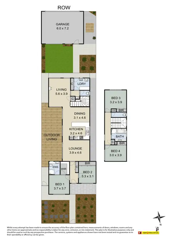 Floorplan of Homely house listing, 63 Albert Street, Williamstown VIC 3016