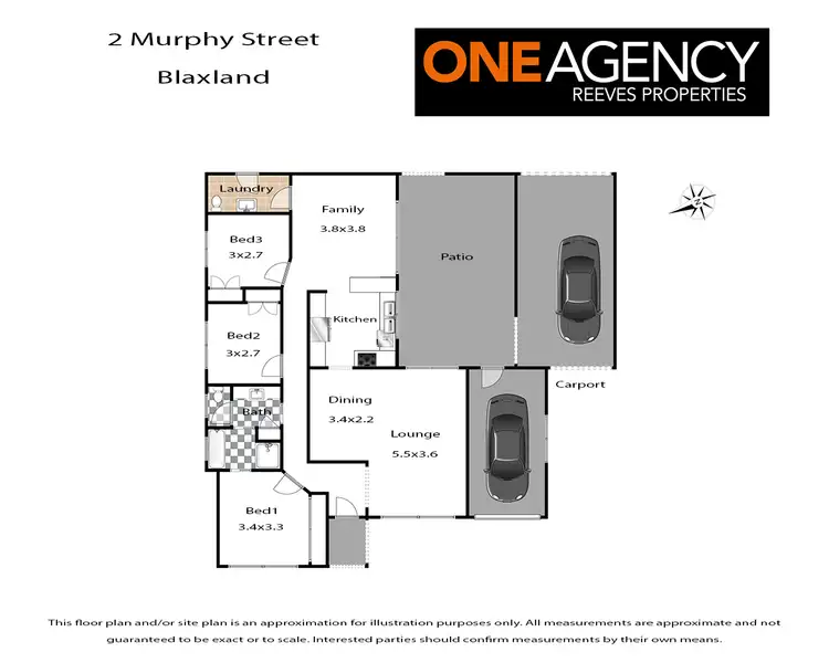 Floorplan of Homely house listing, 2 Murphy Street, Blaxland NSW 2774