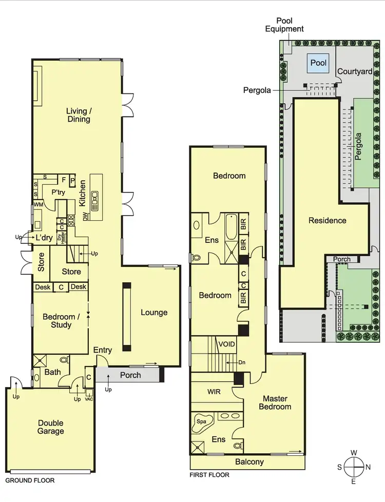 Floorplan of Homely house listing, 57 Cawkwell Street, Malvern VIC 3144