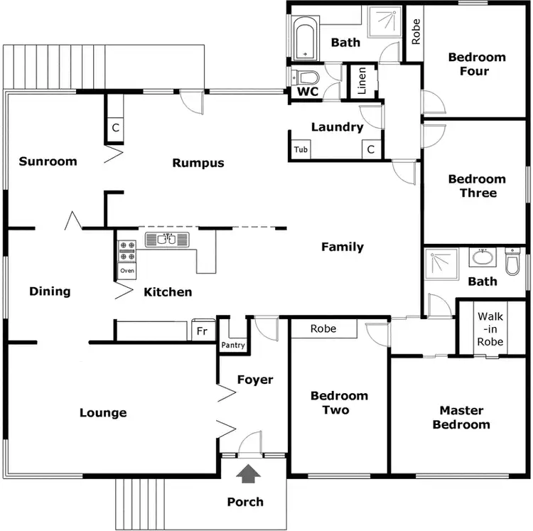 Floorplan of Homely house listing, 9 Twynam Street, Holder ACT 2611