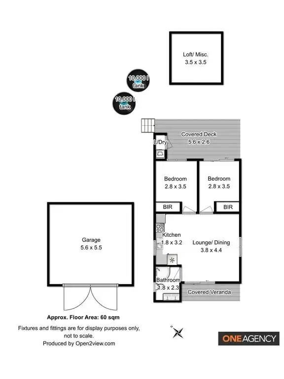 Floorplan of Homely house listing, 274 Carlton Beach Road, Carlton TAS 7173
