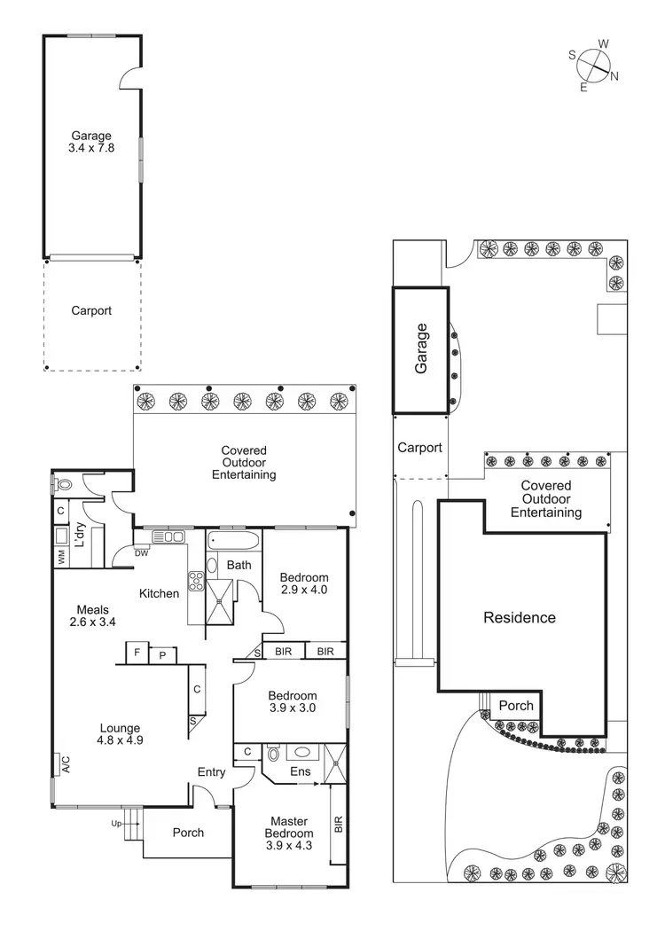 Floorplan of Homely house listing, 26 Cam Street, Greensborough VIC 3088