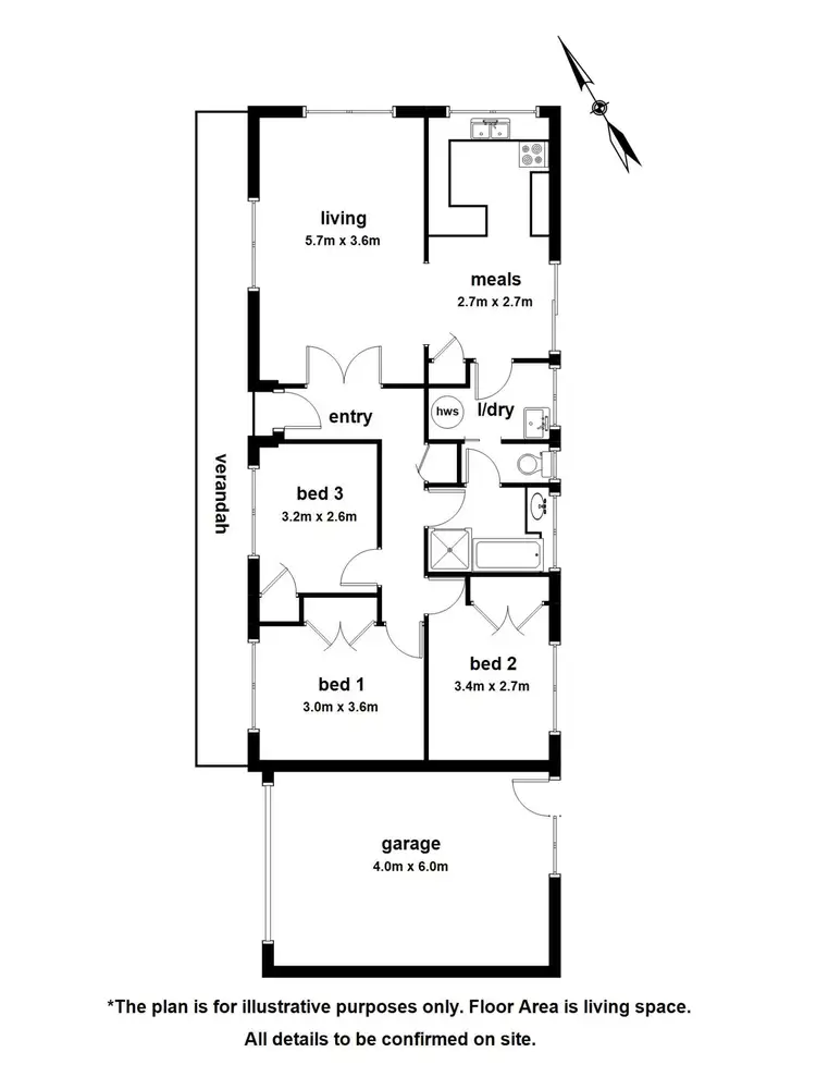 Floorplan of Homely house listing, 7 Motel Court, Launching Place VIC 3139