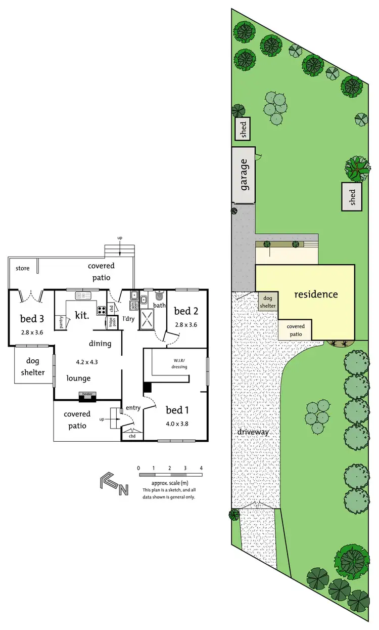 Floorplan of Homely house listing, 4 Linden Road, Ringwood North VIC 3134