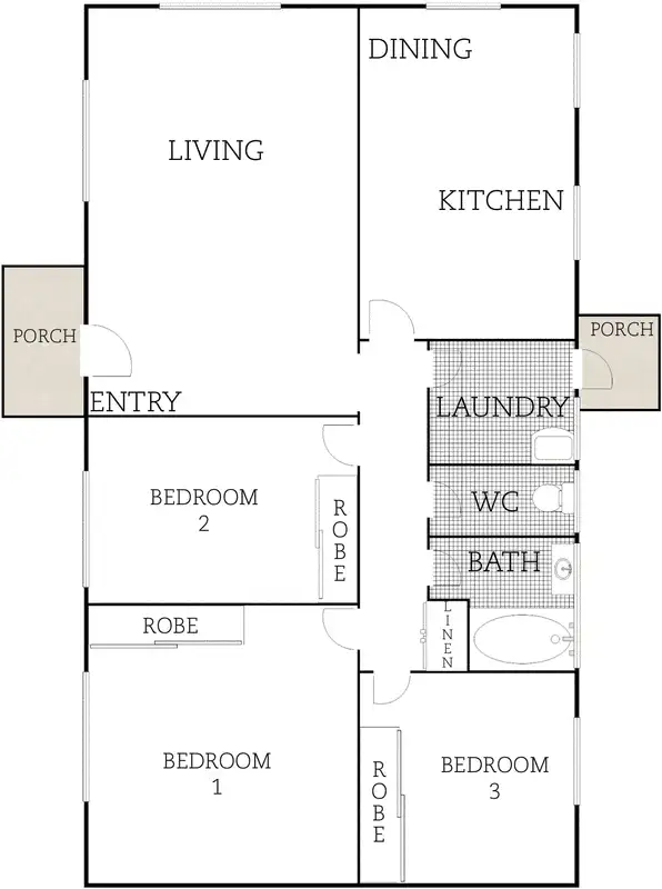 Floorplan of Homely house listing, 4 Thozet Place, Page ACT 2614
