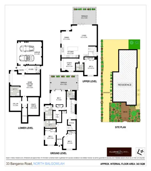 Floorplan of Homely house listing, 33 Bangaroo Street, North Balgowlah NSW 2093
