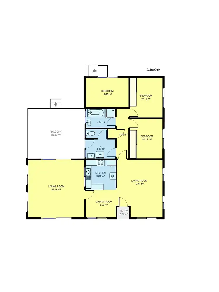 Floorplan of Homely house listing, 30 Valda Crescent, Ocean Grove VIC 3226