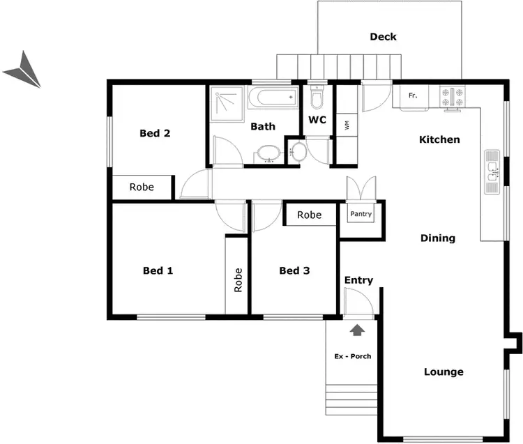 Floorplan of Homely house listing, 7 Moodie Street, Farrer ACT 2607