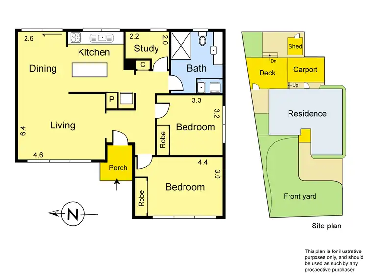 Floorplan of Homely unit listing, 1/34 Longmuir Road, Watsonia VIC 3087