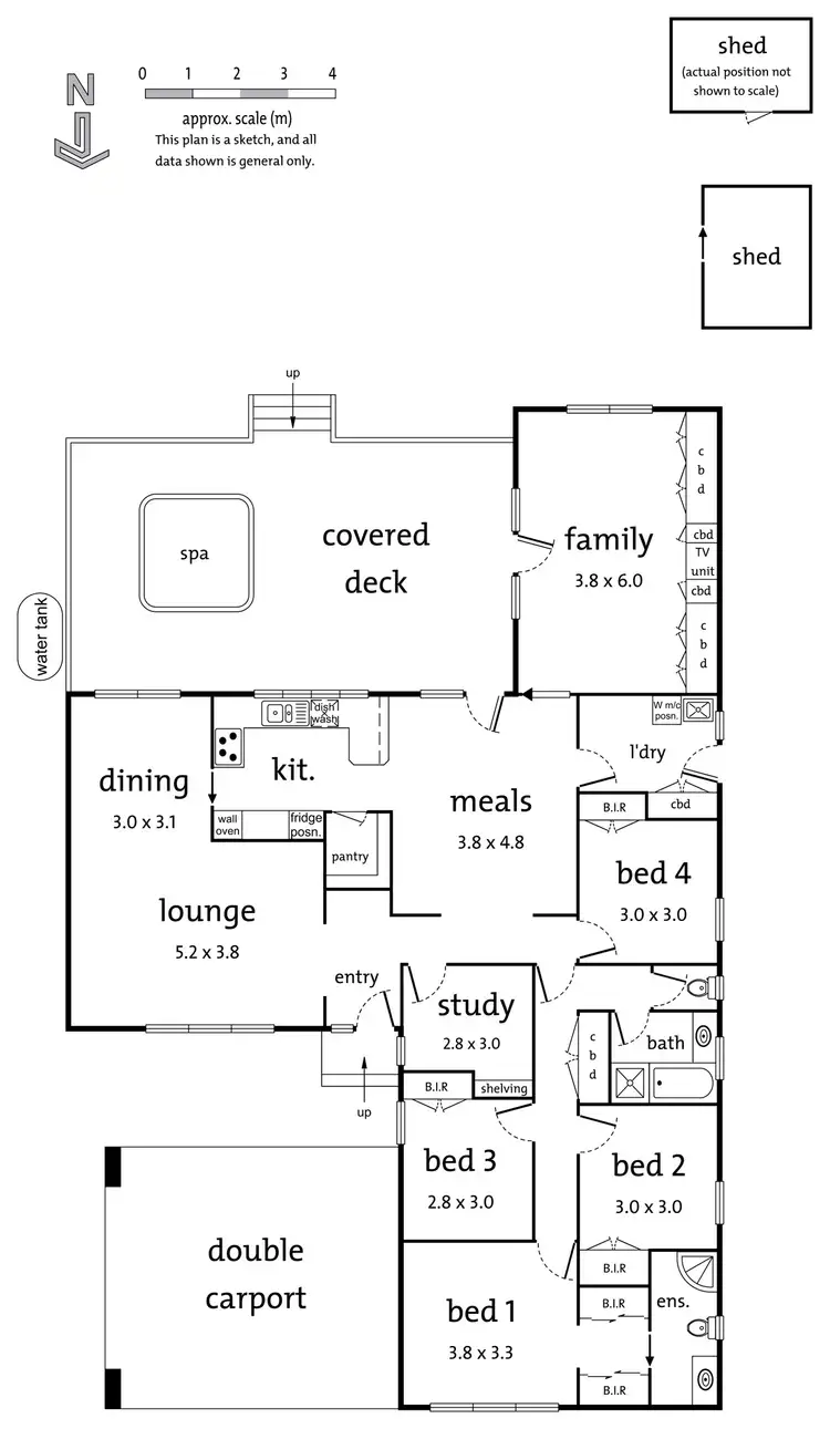 Floorplan of Homely house listing, 85 Larnoo Drive, Doncaster East VIC 3109