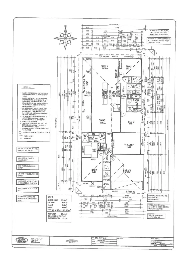 Floorplan of Homely house listing, 5 Ducane Road, Gelorup WA 6230