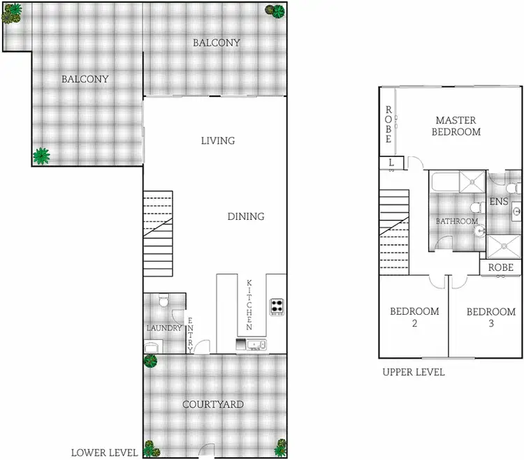 Floorplan of Homely apartment listing, 44/12 Challis Street, Dickson ACT 2602