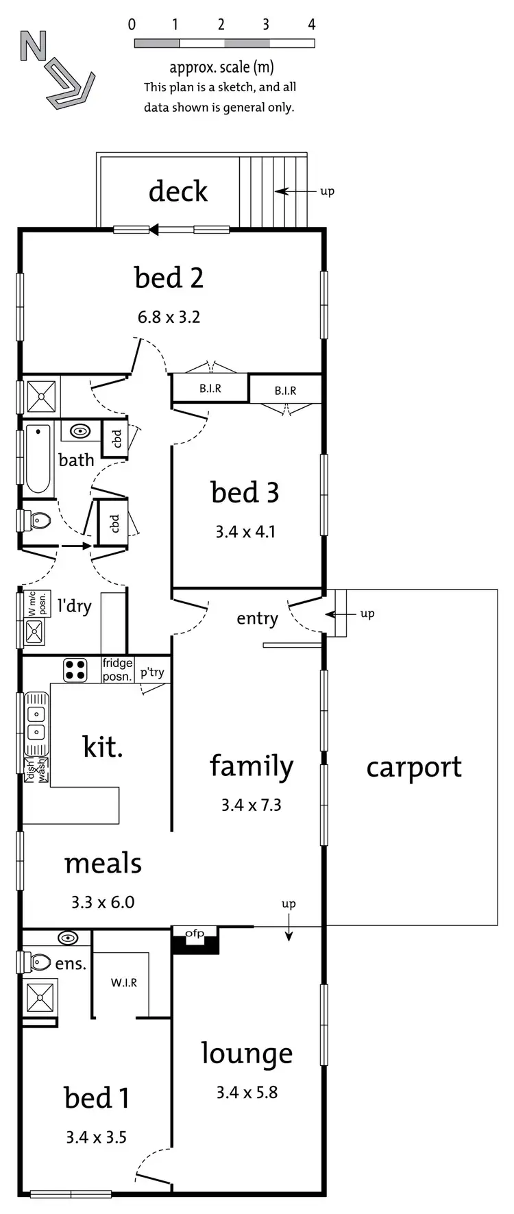 Floorplan of Homely house listing, 14 Marville Court, Boronia VIC 3155