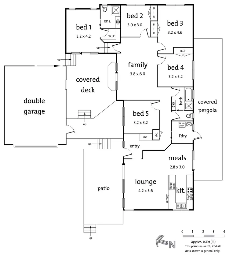 Floorplan of Homely house listing, 32 Blazey Road, Croydon South VIC 3136