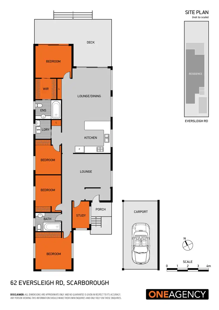 Floorplan of Homely house listing, 62 Eversleigh Road, Scarborough QLD 4020
