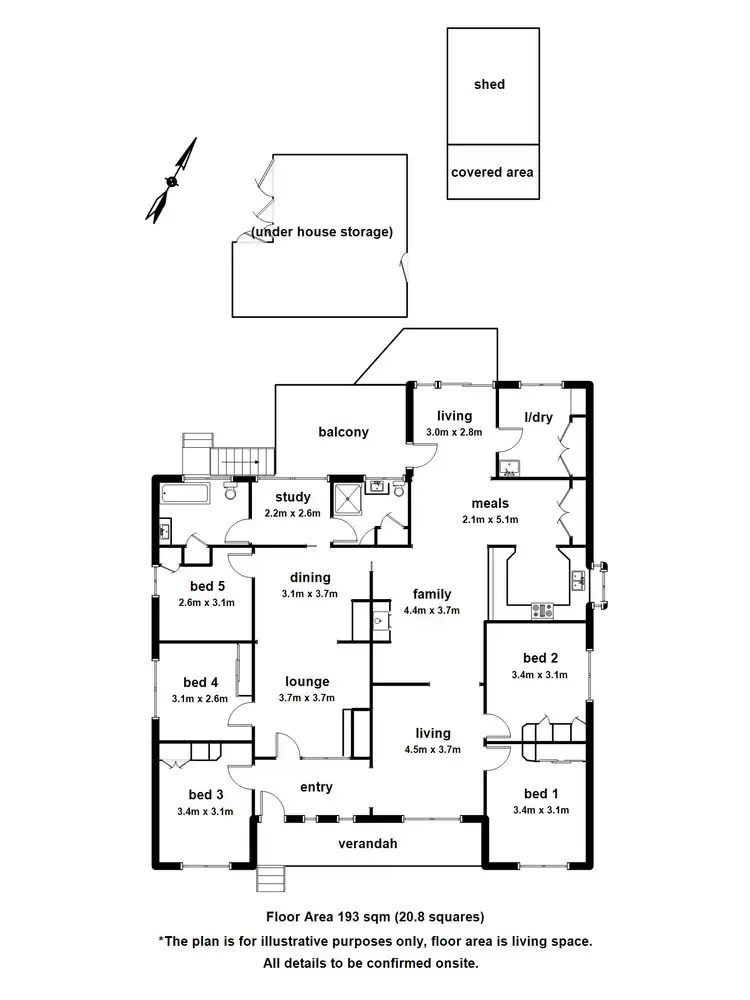 Floorplan of Homely house listing, 17 Best Street, Belgrave VIC 3160