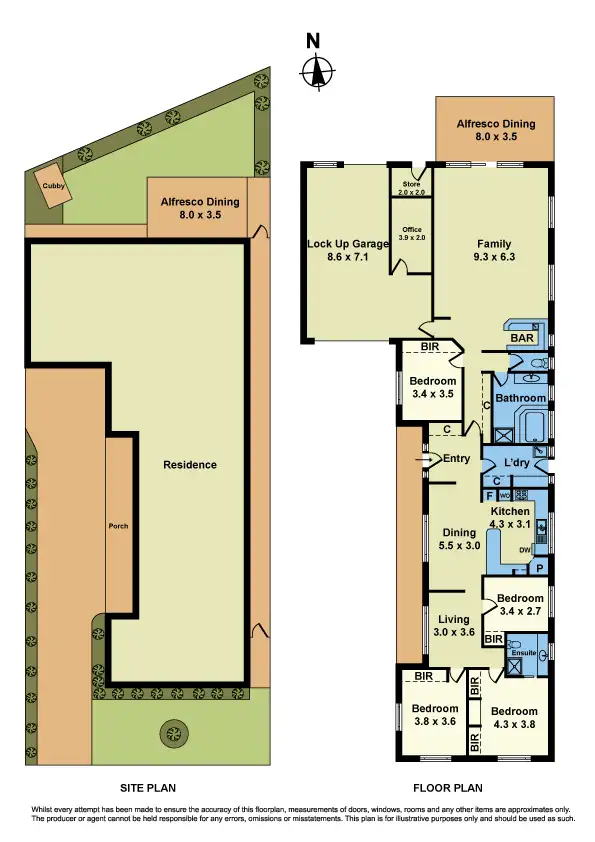 Floorplan of Homely house listing, 28A Wren Street, Altona VIC 3018