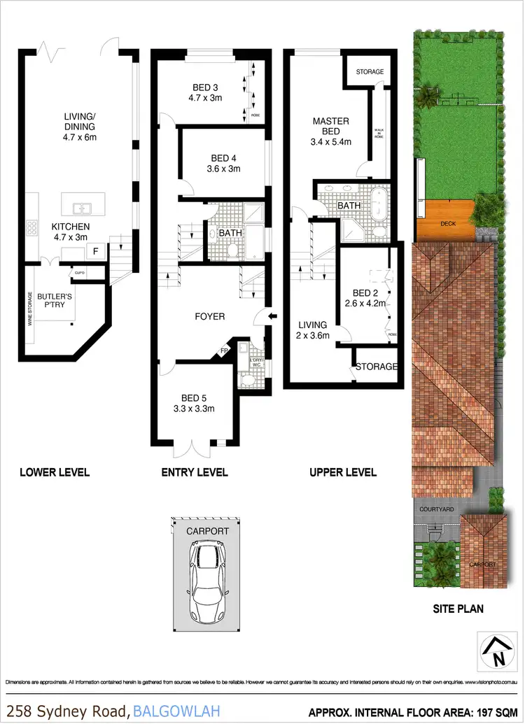 Floorplan of Homely house listing, 258 Sydney Road, Balgowlah NSW 2093