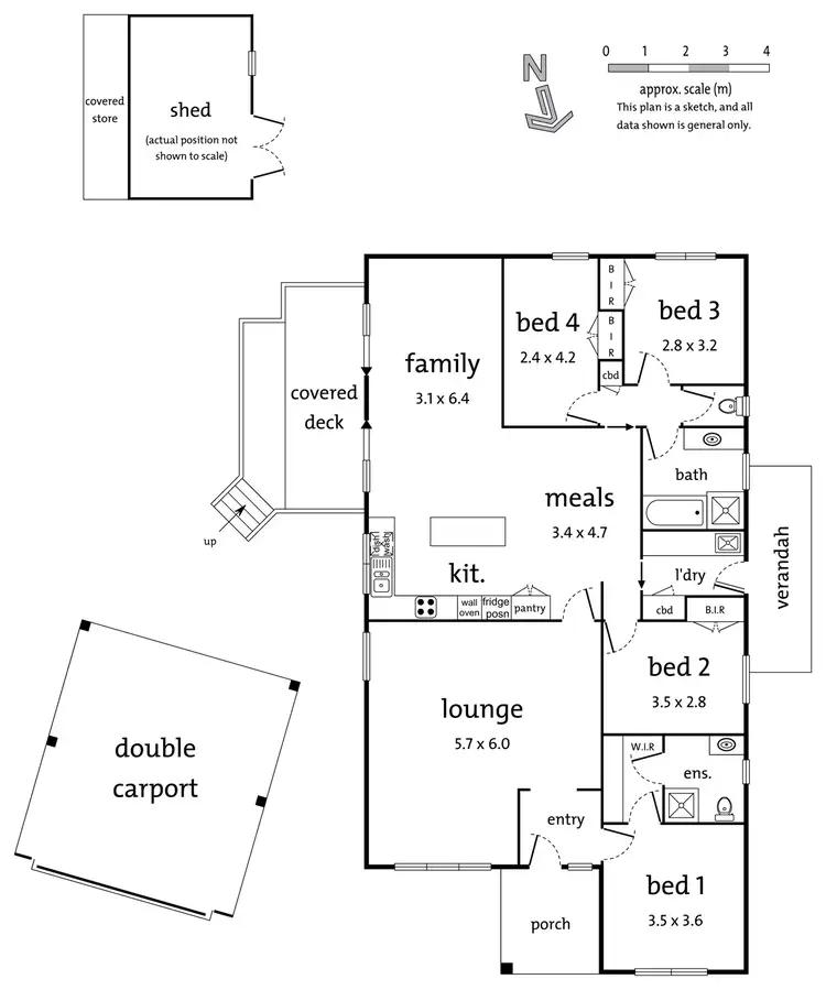Floorplan of Homely house listing, 2 Ashcombe Drive, Ringwood VIC 3134