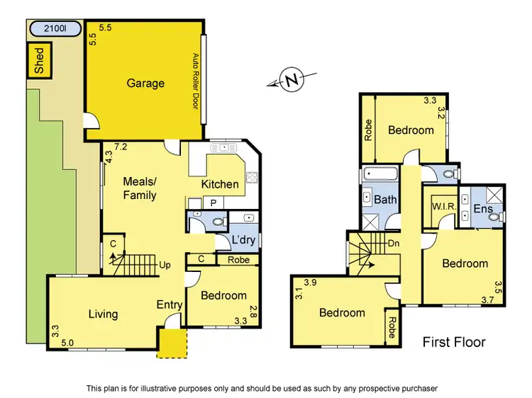 Floorplan of Homely unit listing, 1/10 Adeline Street, Greensborough VIC 3088