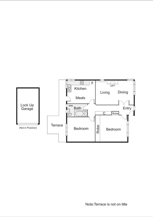 Floorplan of Homely apartment listing, 28/15-17 Cochrane Street, Brighton VIC 3186