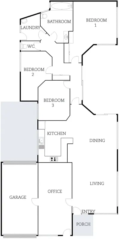 Floorplan of Homely house listing, 19 Mundang Crescent, Ngunnawal ACT 2913
