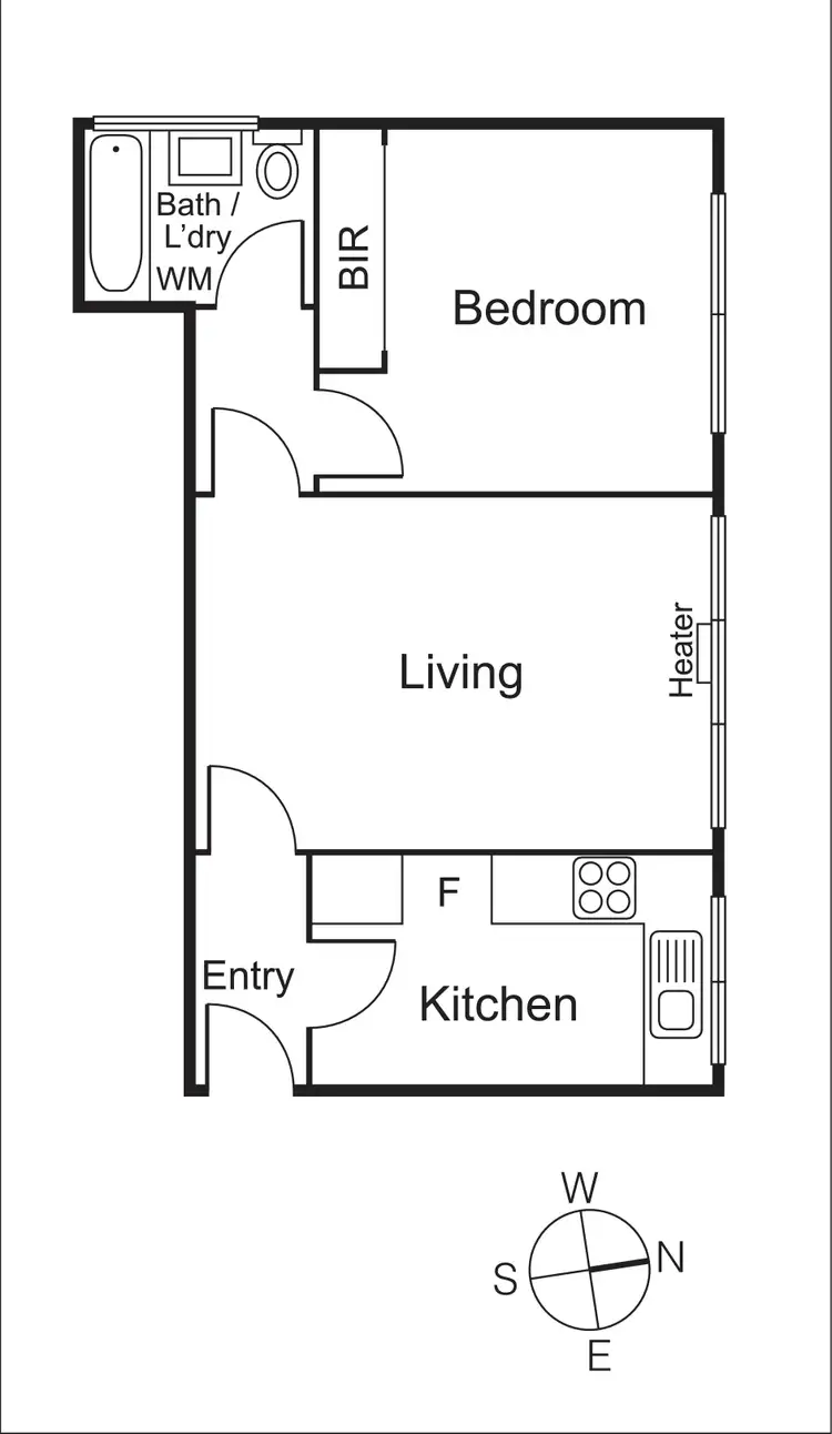 Floorplan of Homely apartment listing, 14/5 Duke Street, Caulfield South VIC 3162