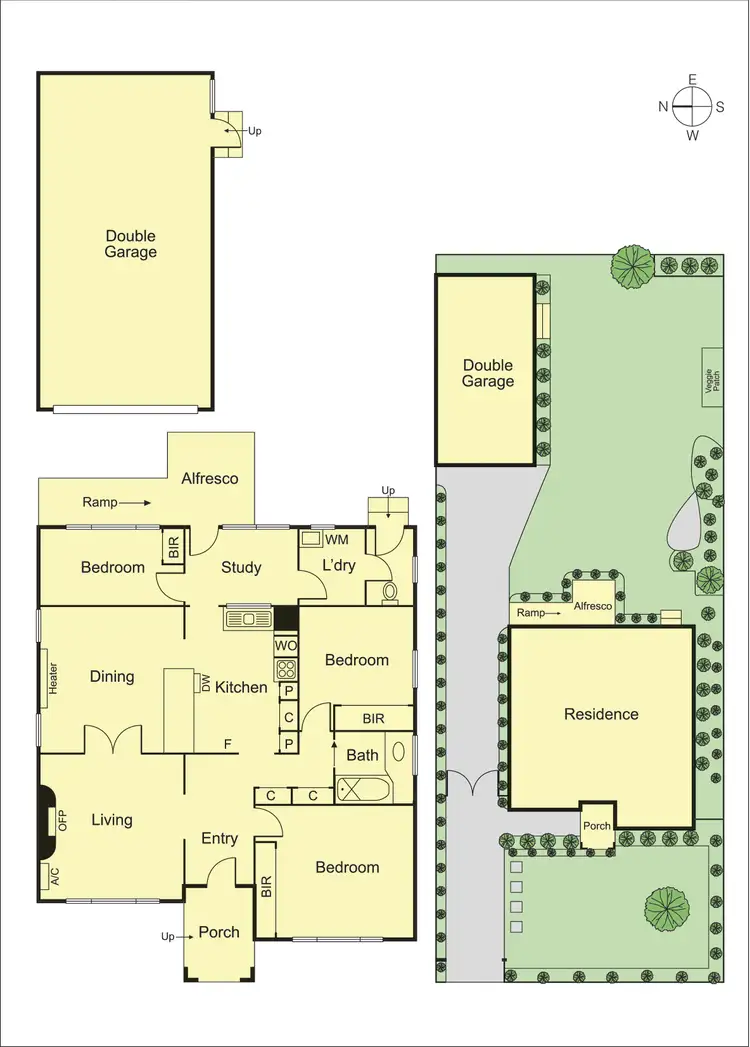 Floorplan of Homely house listing, 330 Jasper Road, Ormond VIC 3204