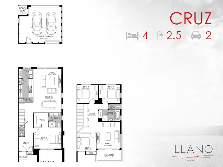 Floorplan of Homely townhouse listing, 33/125 Melzak Way, Berwick VIC 3806