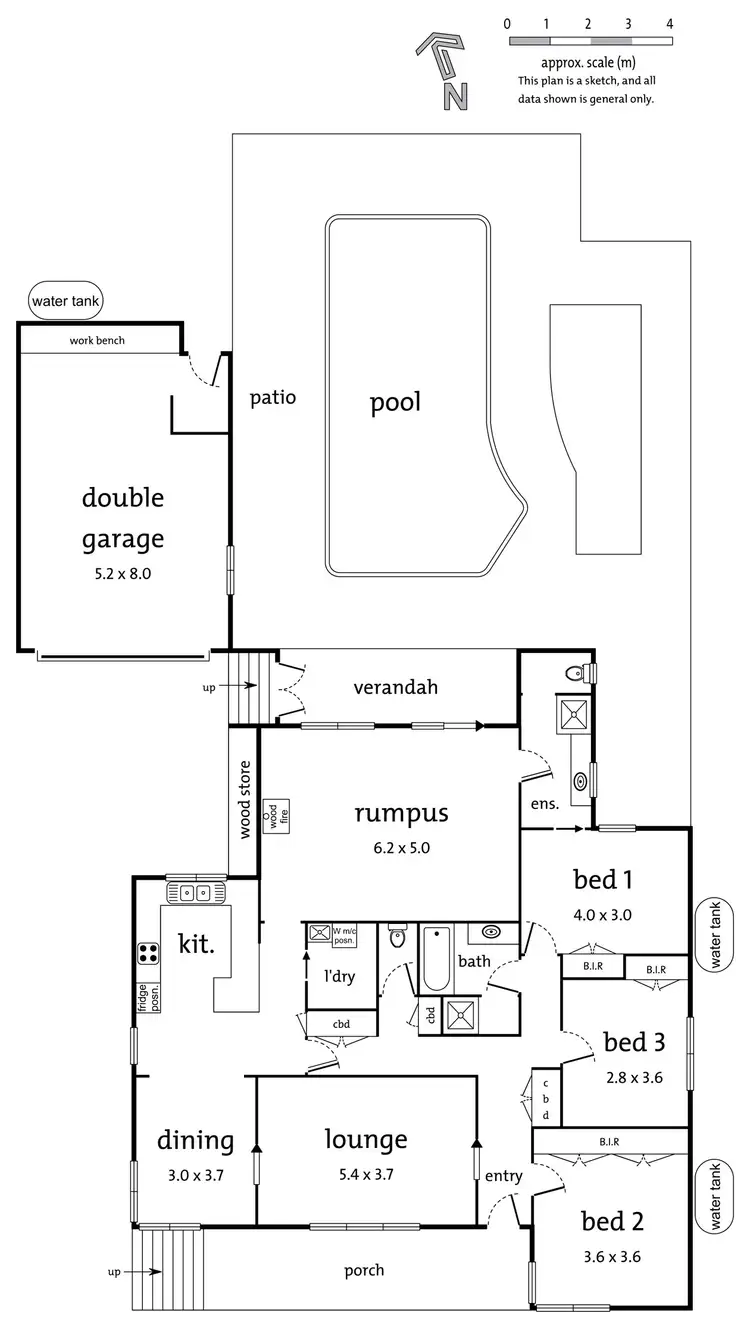 Floorplan of Homely house listing, 9 Ware Crescent, Ringwood East VIC 3135