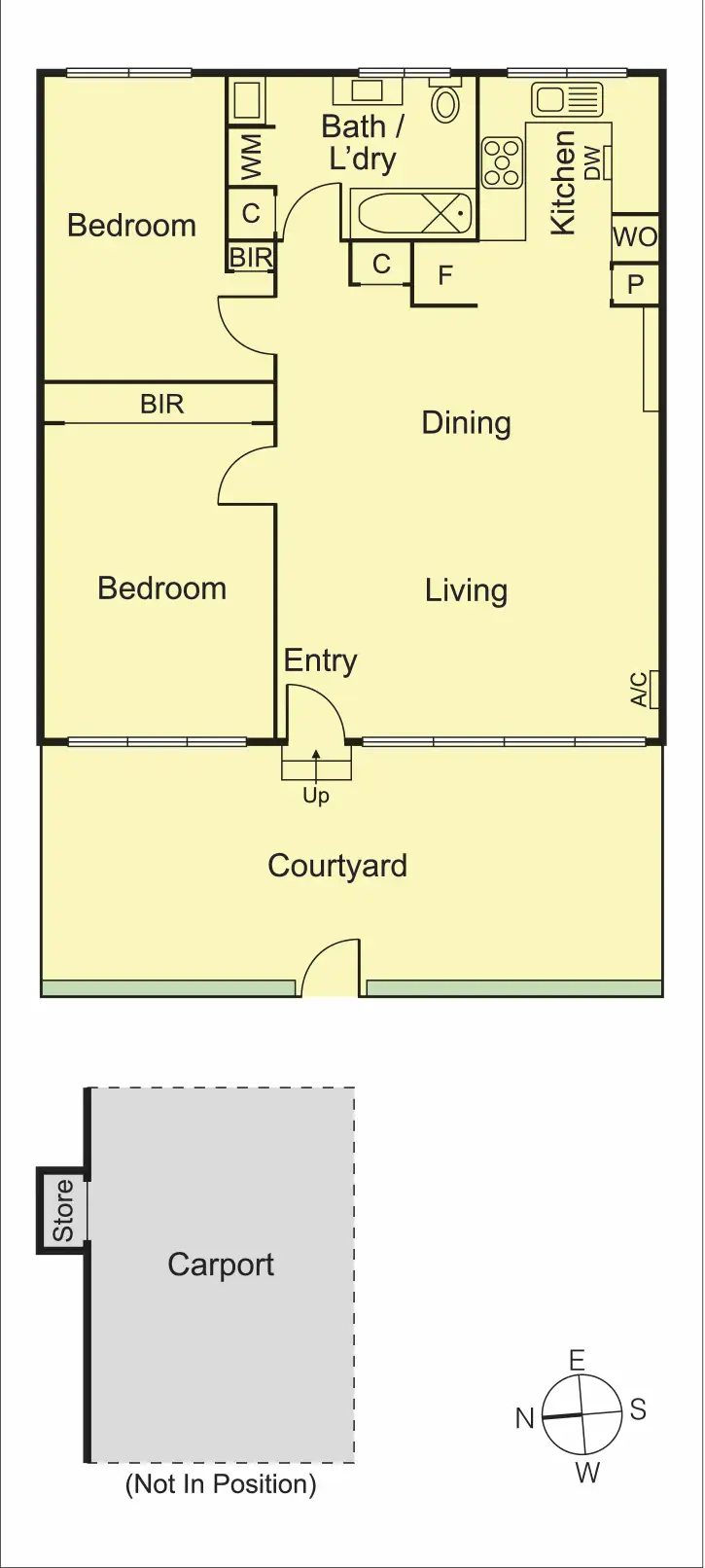 Floorplan of Homely unit listing, 7/41 Balaclava Road, St Kilda East VIC 3183