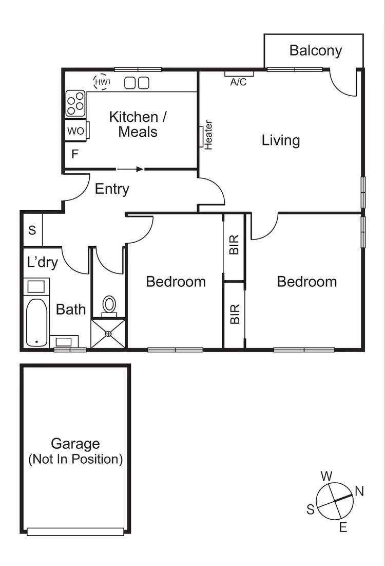 Floorplan of Homely apartment listing, 1/11 The Avenue, St Kilda East VIC 3183