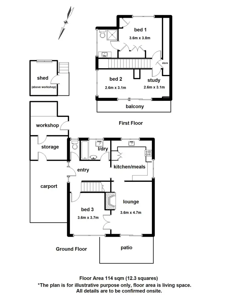 Floorplan of Homely house listing, 7 Azalea Court, Warburton VIC 3799