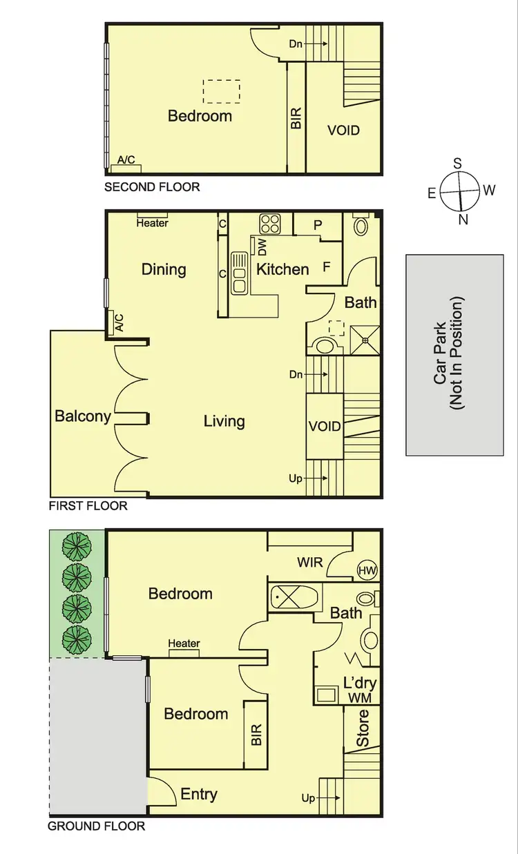 Floorplan of Homely townhouse listing, 9/848 Glenhuntly Road, Caulfield South VIC 3162