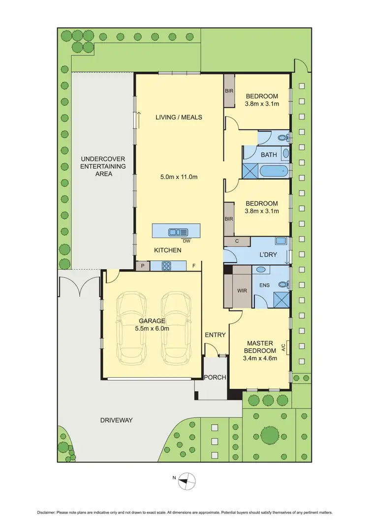 Floorplan of Homely house listing, 3 Softwood Drive, Mernda VIC 3754