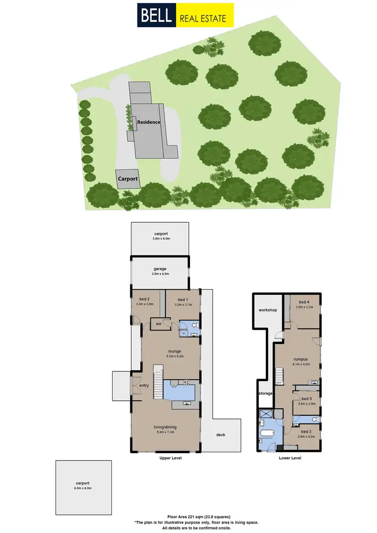 Floorplan of Homely house listing, 1197 Mt Dandenong Tourist Road, Kalorama VIC 3766