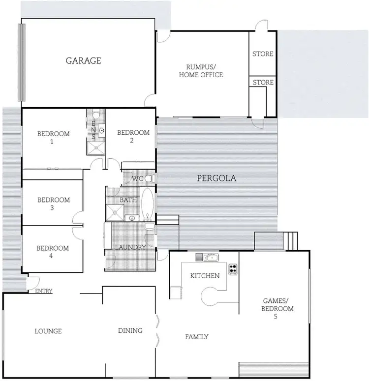 Floorplan of Homely house listing, 10 Shumack Street, Weetangera ACT 2614