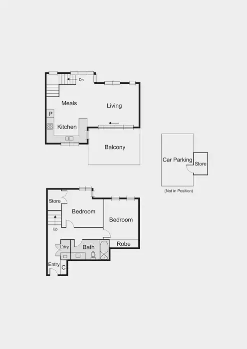 Floorplan of Homely apartment listing, 6/3 Liardet Street, Port Melbourne VIC 3207