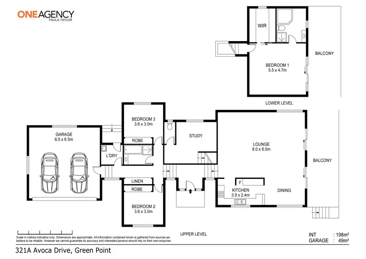 Floorplan of Homely house listing, 321A Avoca Drive, Green Point NSW 2251