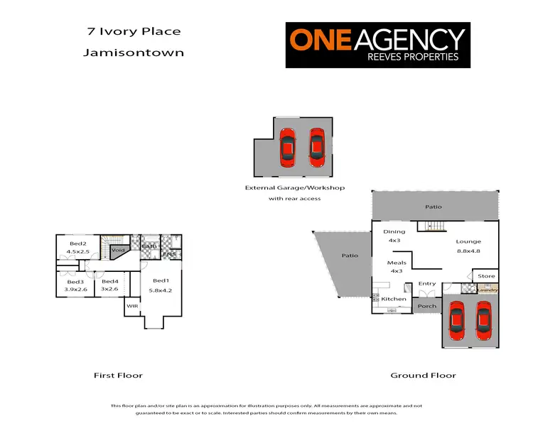 Floorplan of Homely house listing, 7 Ivory Place, Jamisontown NSW 2750