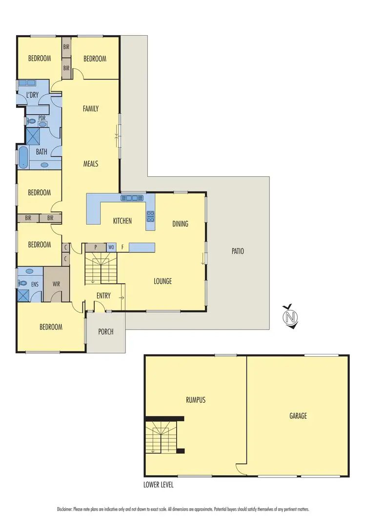 Floorplan of Homely house listing, 12 Wycliffe Crescent, Eltham VIC 3095