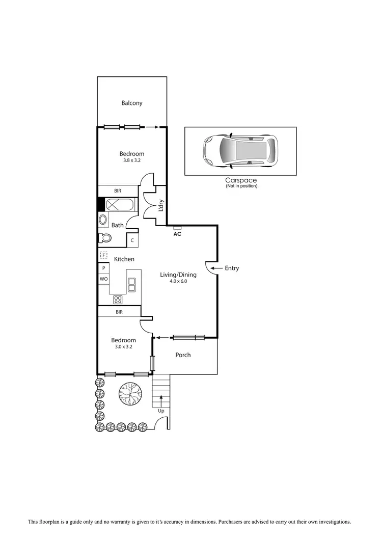 Floorplan of Homely apartment listing, 1/3 Liardet Street, Port Melbourne VIC 3207