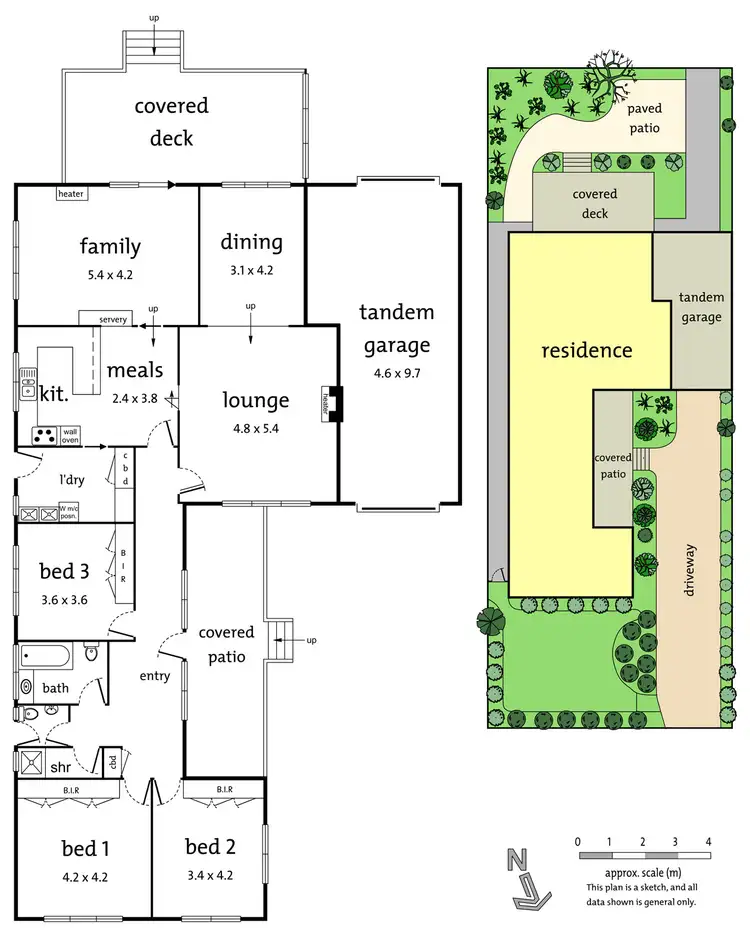 Floorplan of Homely house listing, 45 Twyford Street, Box Hill North VIC 3129