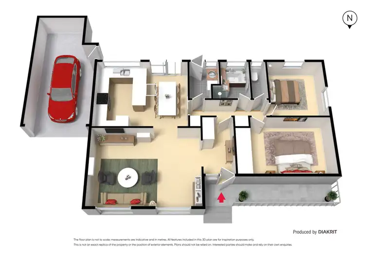 Floorplan of Homely unit listing, 4/2 Kelman Street, Frankston VIC 3199