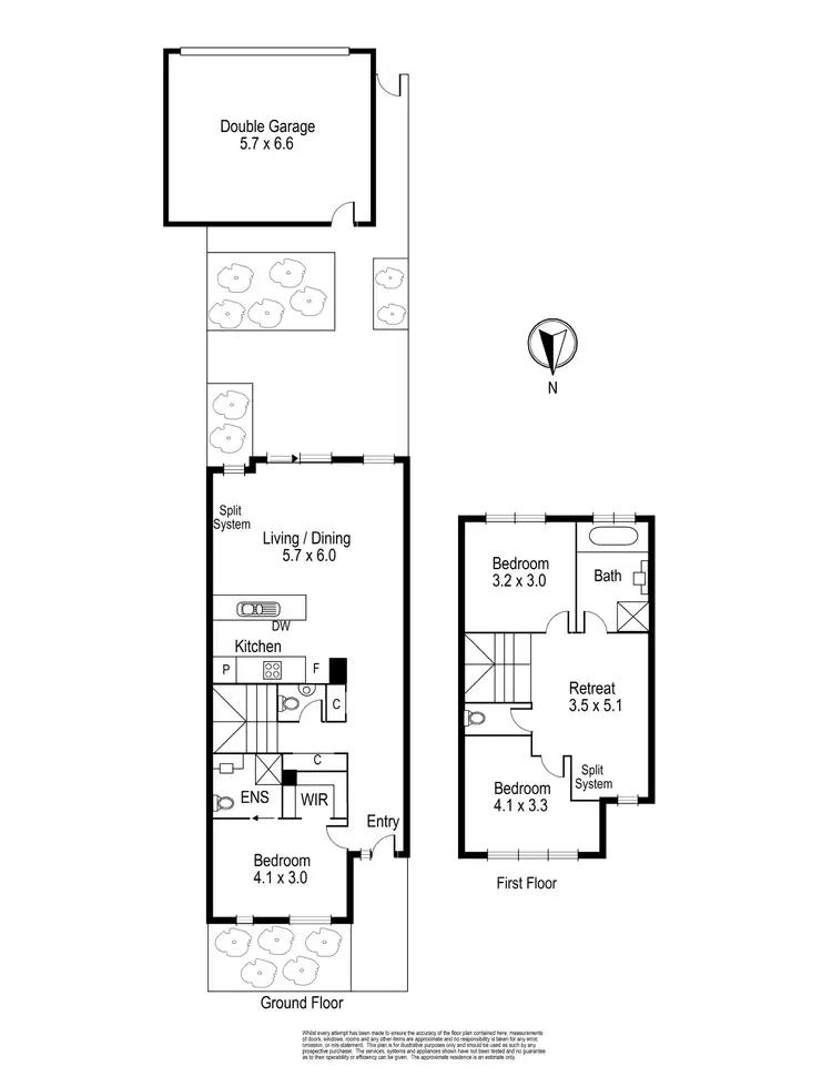 Floorplan of Homely townhouse listing, 26 Hillgrove Way, Mernda VIC 3754