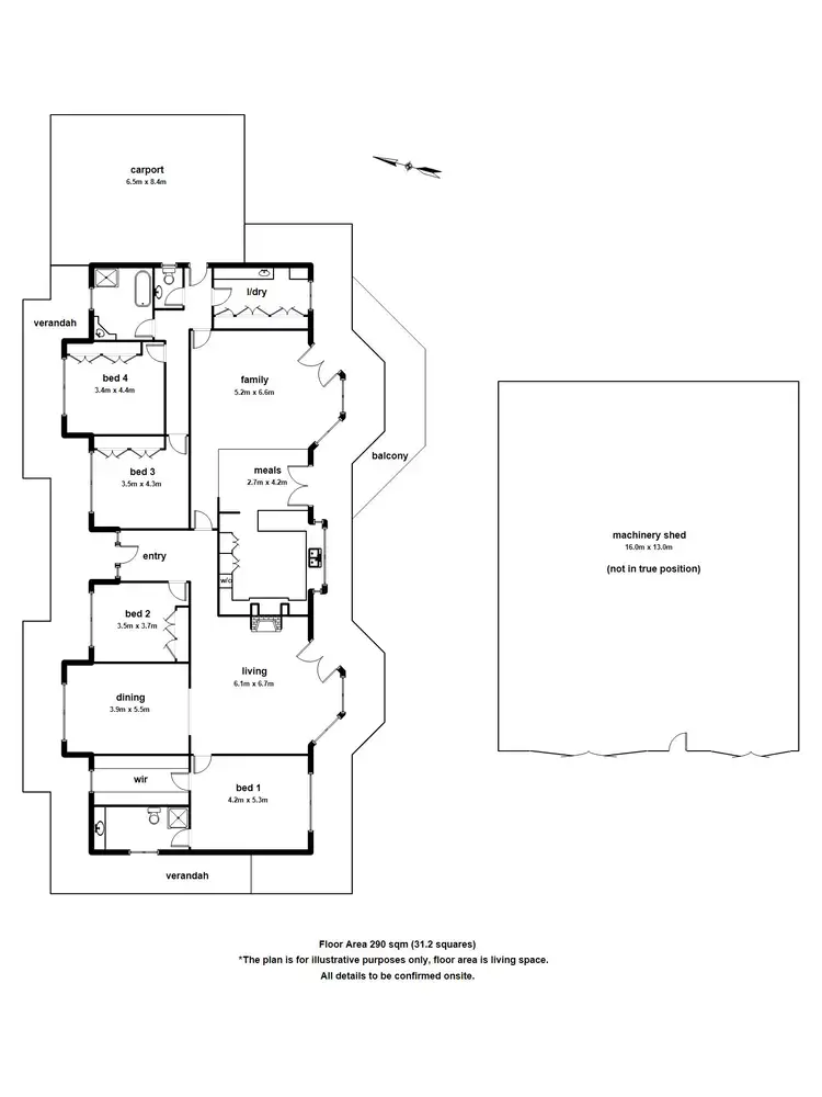 Floorplan of Homely house listing, 7 Black Hill Road, Menzies Creek VIC 3159