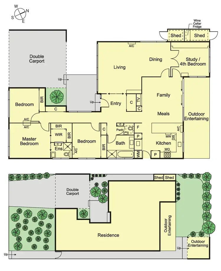 Floorplan of Homely house listing, 13 Virginia Court, Caulfield South VIC 3162
