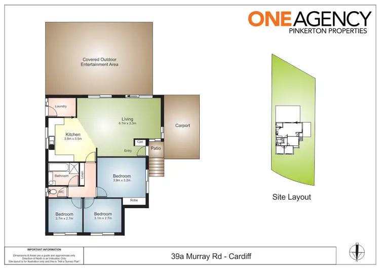 Floorplan of Homely house listing, 39A Murray Road, Cardiff NSW 2285
