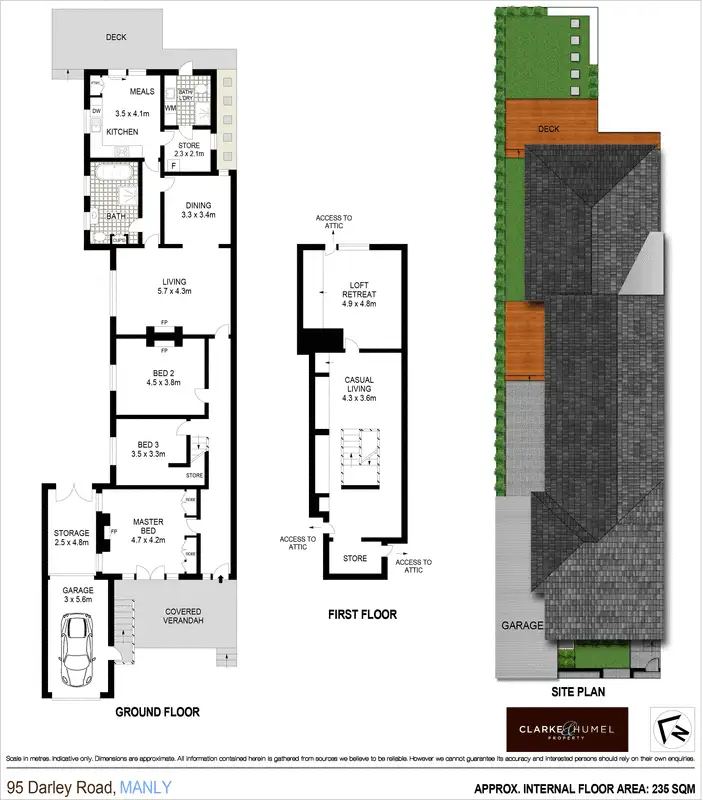 Floorplan of Homely house listing, 95 Darley Road, Manly NSW 2095